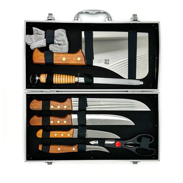 حقيبة السكاكين 7PCS